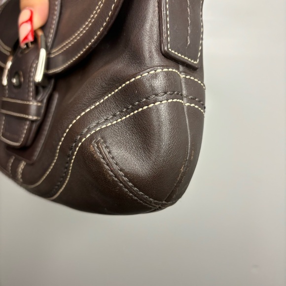 SOLD coach vintage brown leather soho bag 🎀 - Picture 8 of 9